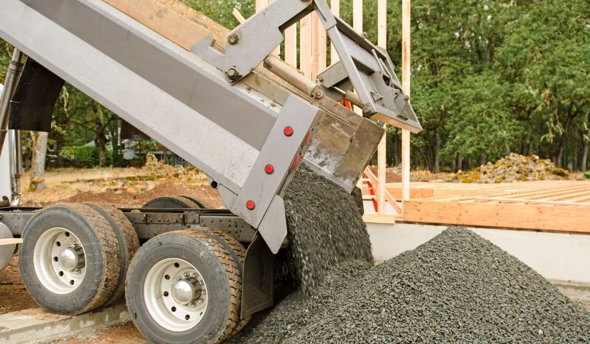 Atlas Paving Tall Gravel in the DFW Metroplex